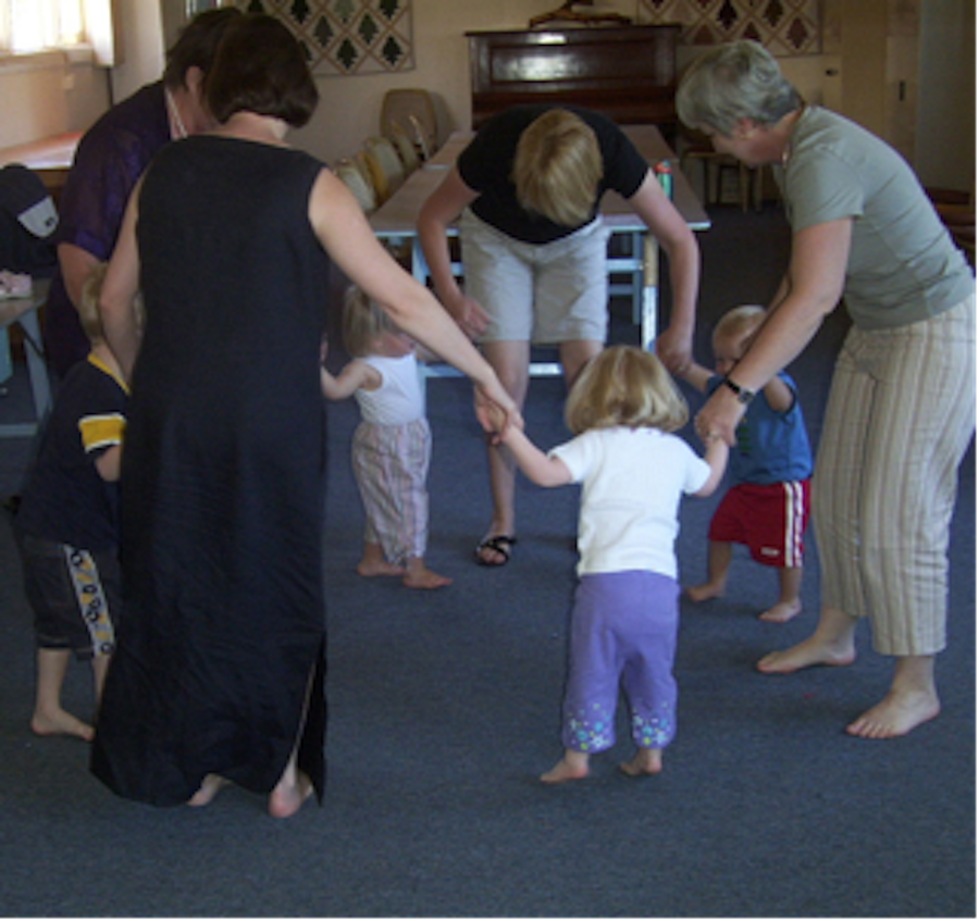 Circle Dance with Adults Set up your music program