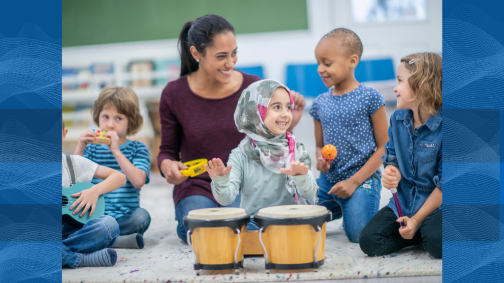Children jamming