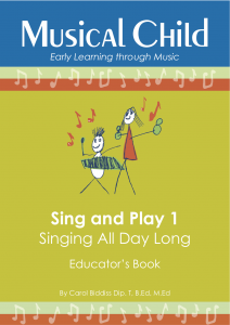 Sing and Play 1 Preschool Music Program