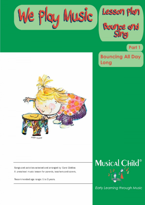 We Play Music Toddler Music Lesson Plan