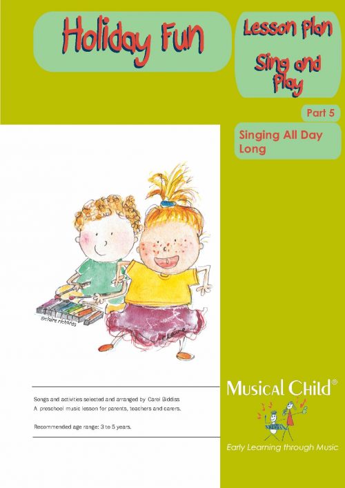 Holiday Fun Preschool Music Lesson Plan