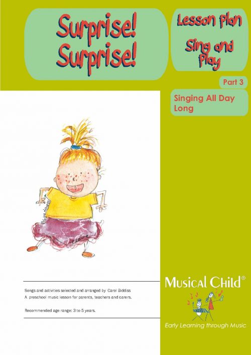 Surprise! Surprise! Preschool Music Lesson Plan