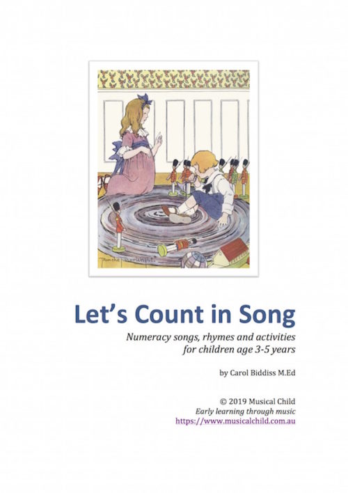 Let's Count in Song cover page