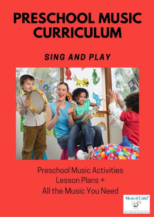 Product image for Preschool Music Currciulum