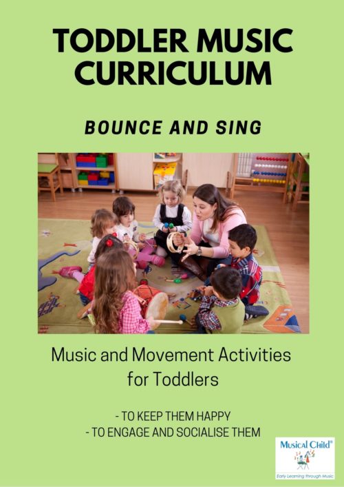 Product image for Toddler Music Currciulum