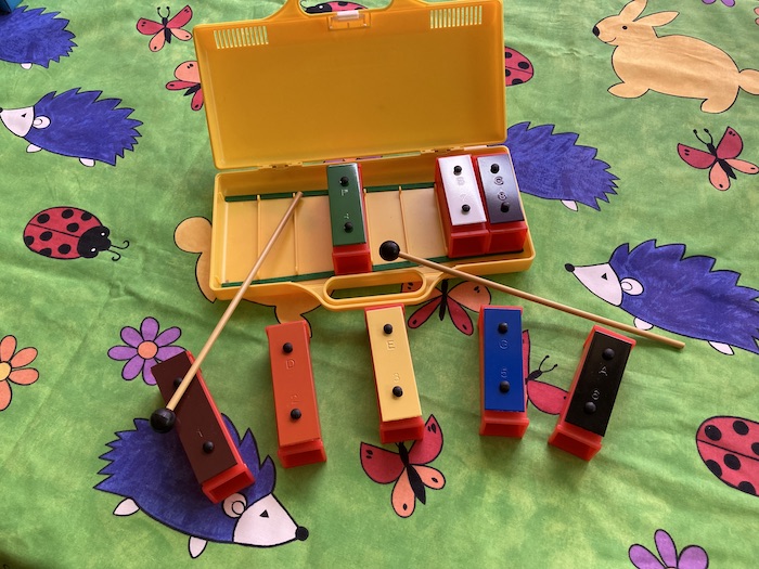pentatonic chime bars