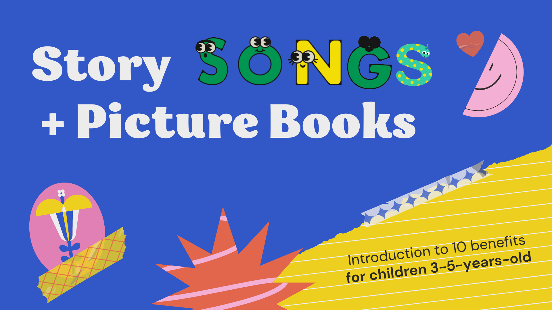 Story Song for children 3-6-years-old